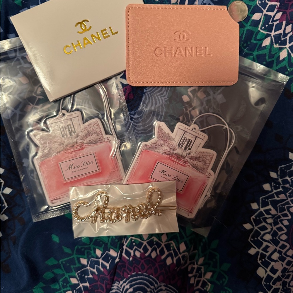 Chanel and Miss Dior Accessories Set Brand new in bags/box - Picture 3 of 10